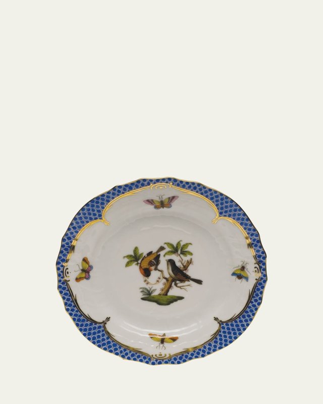 Rothschild Bird Blue Motif 12 Bread & Butter Plate